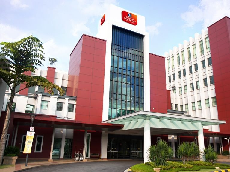 A view of Sime Darby Medical Centre Ara Damansara at The Saujana Hotel Kuala Lumpur