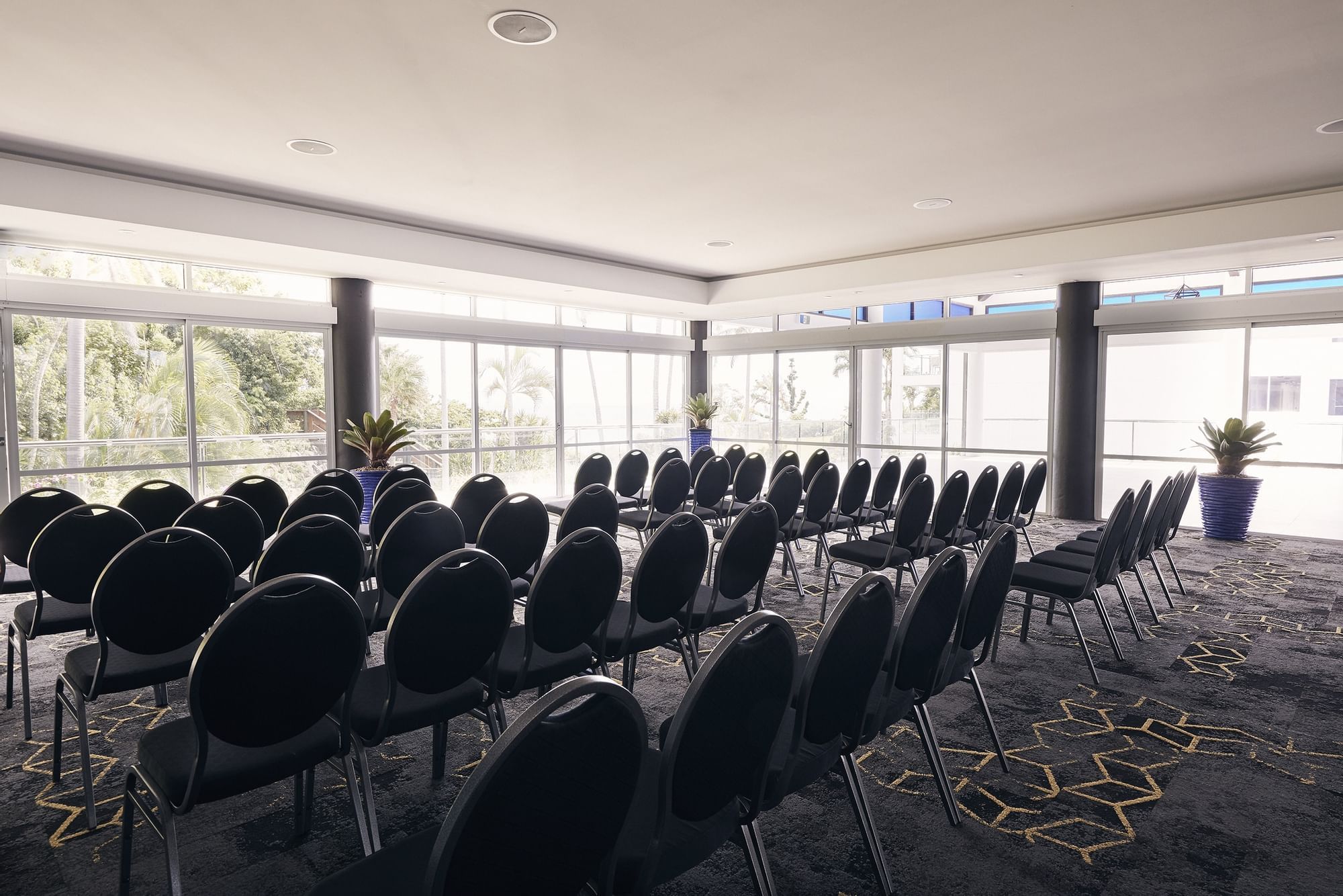 Chair setup for event at Eclipse room at Daydream Island Resort