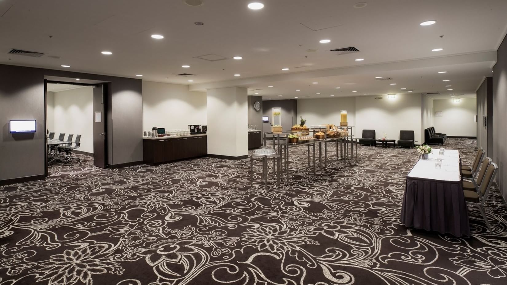 Refreshments served in Function Foyer at Novotel Melbourne