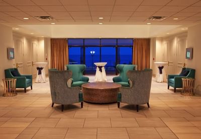 Interior of Meeting room arranged at Ocean Place