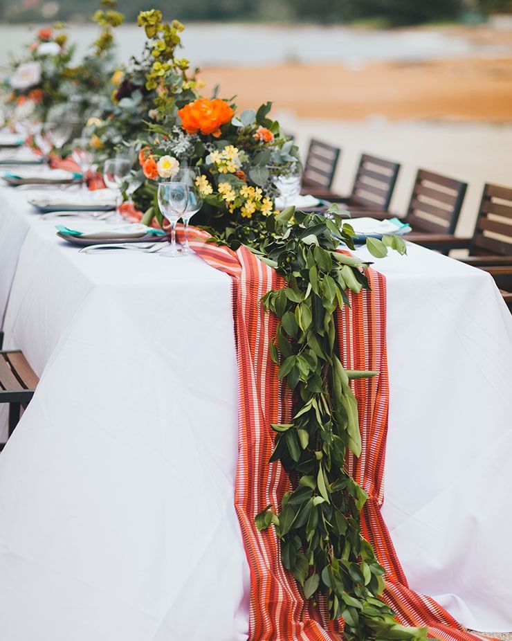 Lexis Hotel Group provides wedding decoration by the beach