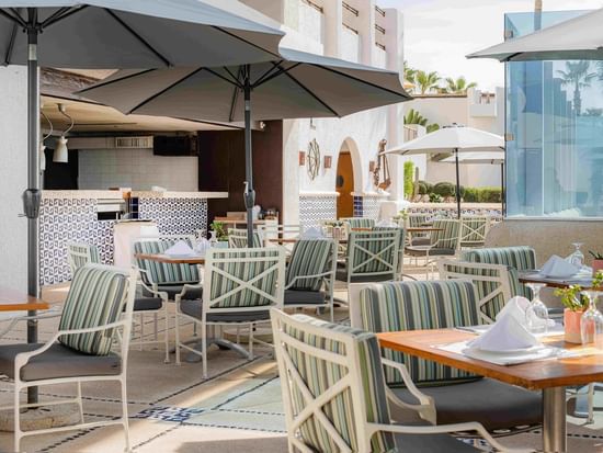 Restaurante Dos Mares en Marquis Los Cabos Resort & Spa en San José del Cabo.