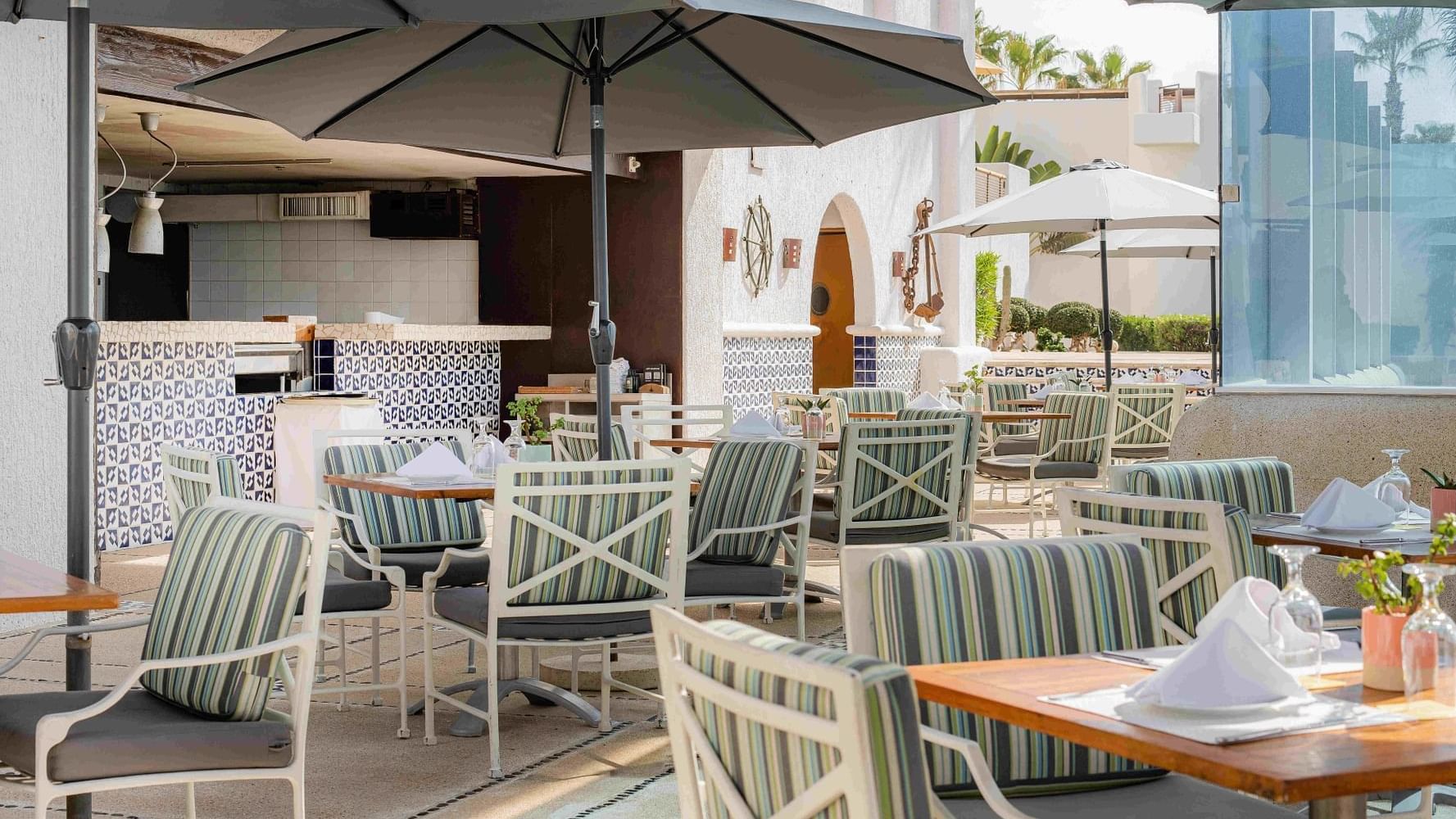 Restaurante Dos Mares en Marquis Los Cabos Resort & Spa en San José del Cabo.