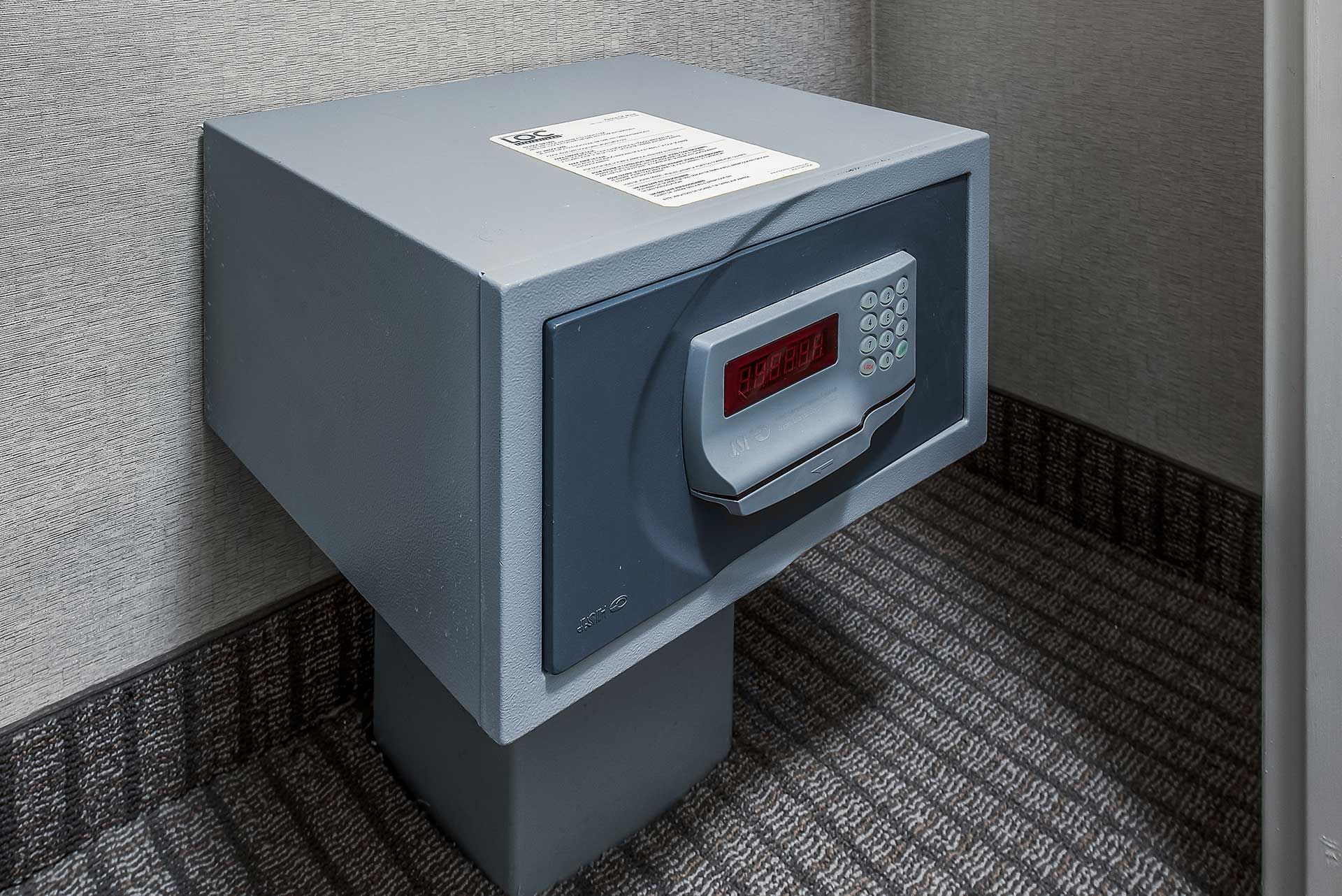 In-room safe is available in all room types