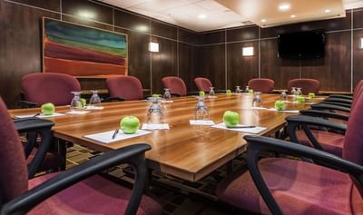 Interior of Metterra Boardroom at Metterra Hotel on Whyte