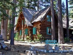 A two-story log cabin at Tallac Site. Photo by Don Graham / CC BY-SA 2.0 via Flickr