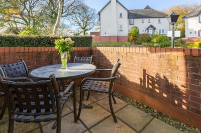Woodford Bridge Country Club Two Bedroom Lodge Refurbished Patio