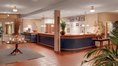 reception at Precise Resort Rügen