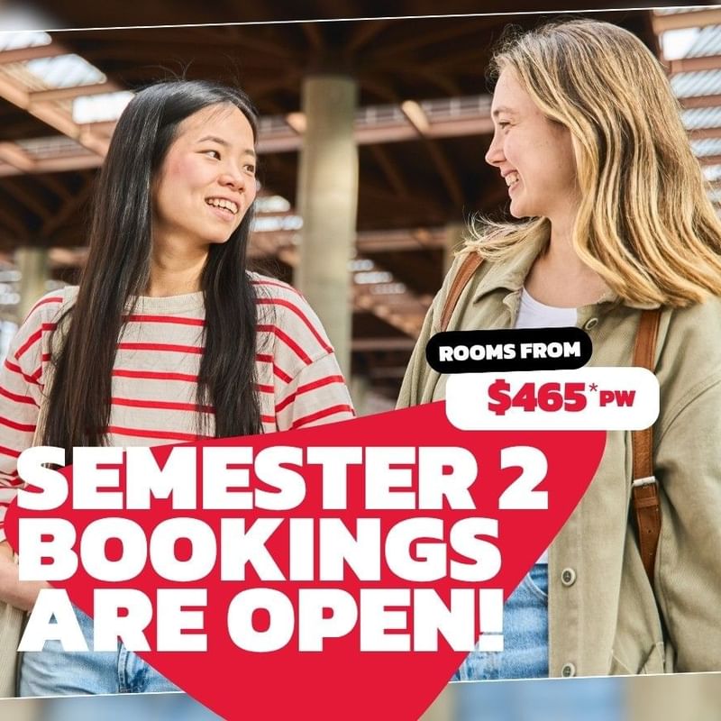 UniLodge Auckland Central Bookings for Semester 2 are now open.