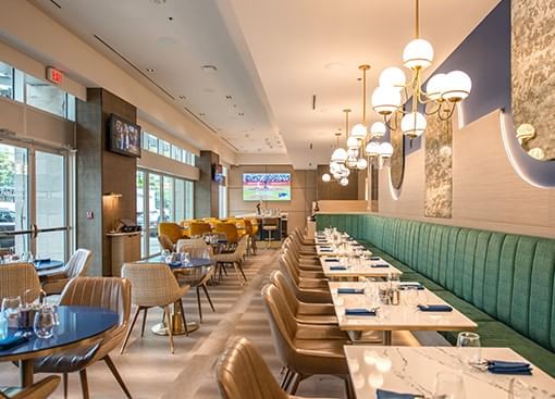 Tables at Prestons Restaurant + Lounge
