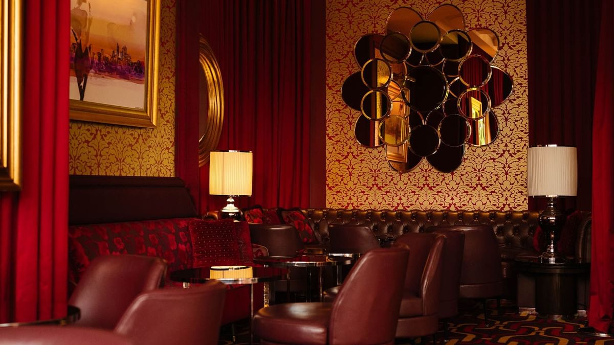 Interior of La Vie Champagne Lounge at Crown Towers Perth