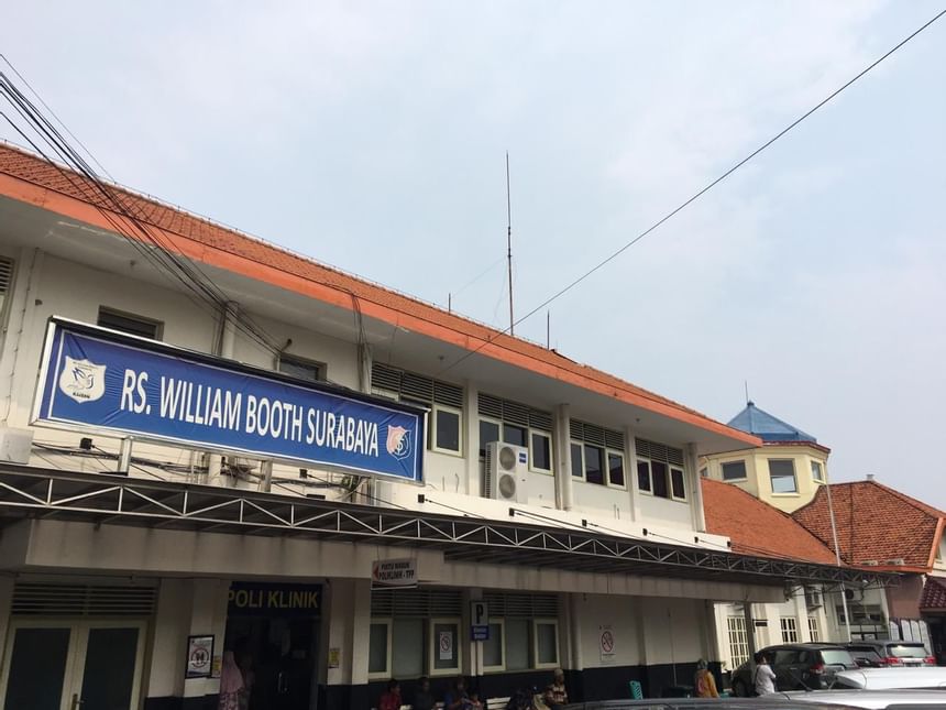 An Exterior of William Booth Hospital near Vasa Hotel Surabaya