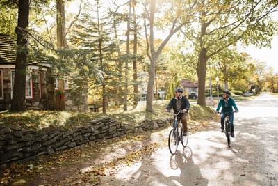Couple on Bicycles