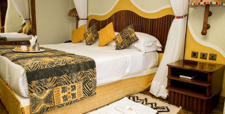Breakfast In Bed In The Lodge Room At Mara Serena Safari Lodge
