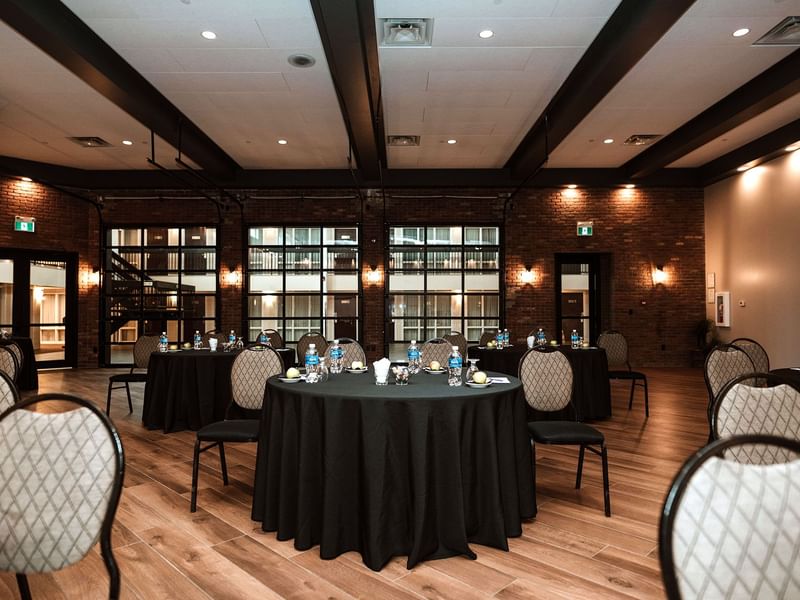 Meeting space set up - the Beaumont Room