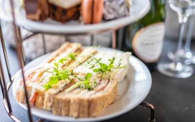 afternoon tea sandwiches at easthampstead park in wokingham