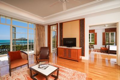 Living area of the Countess Suite3 at Danna Langkawi Hotel