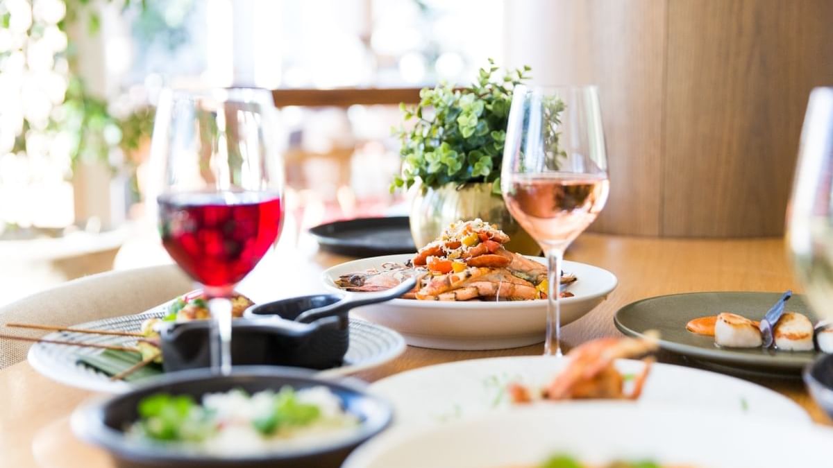 Delicious Food with champagne at Ibis Sydney Darling Harbour