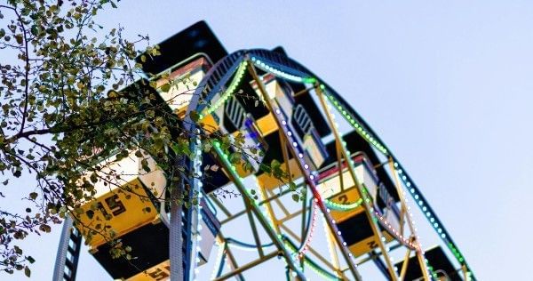 Ferris wheel at EKKA brisbane royal queensland show