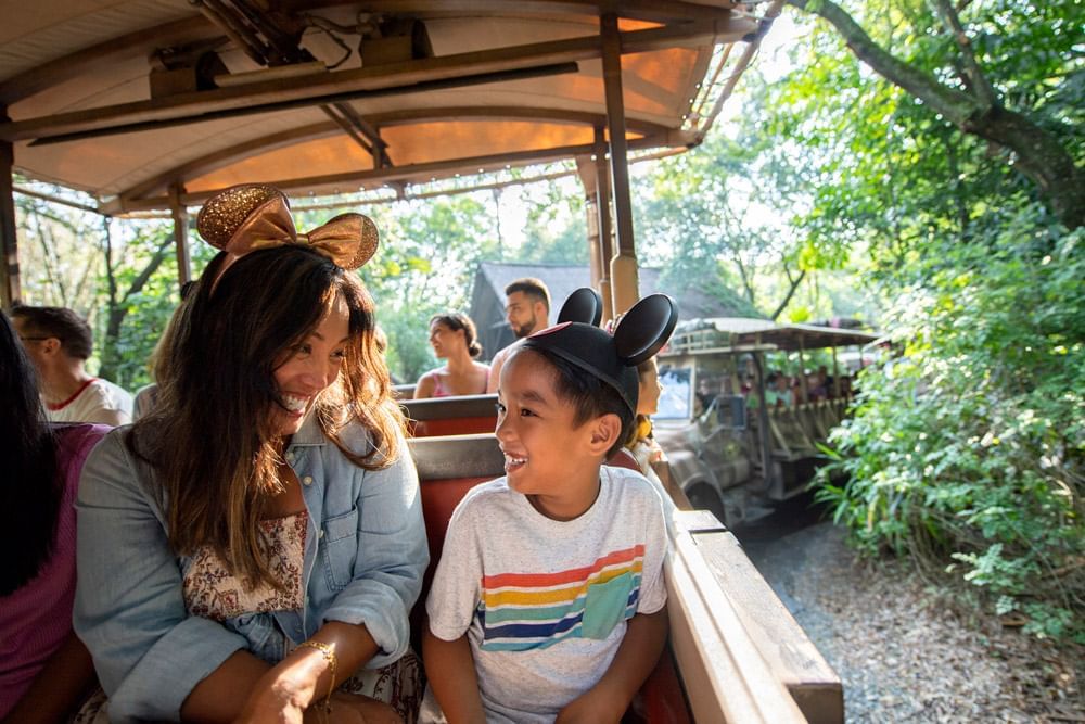 Safari Ride at Disney’s Animal Kingdom Theme Park near Lake Buena Vista Resort Village & Spa