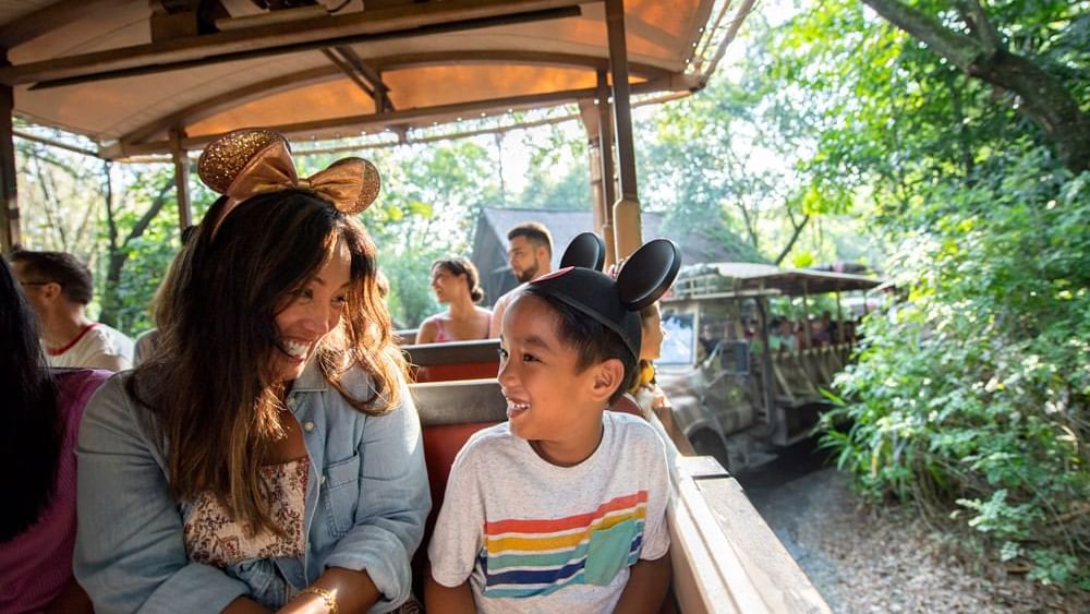 Safari Ride at Disney’s Animal Kingdom Theme Park near Lake Buena Vista Resort Village & Spa