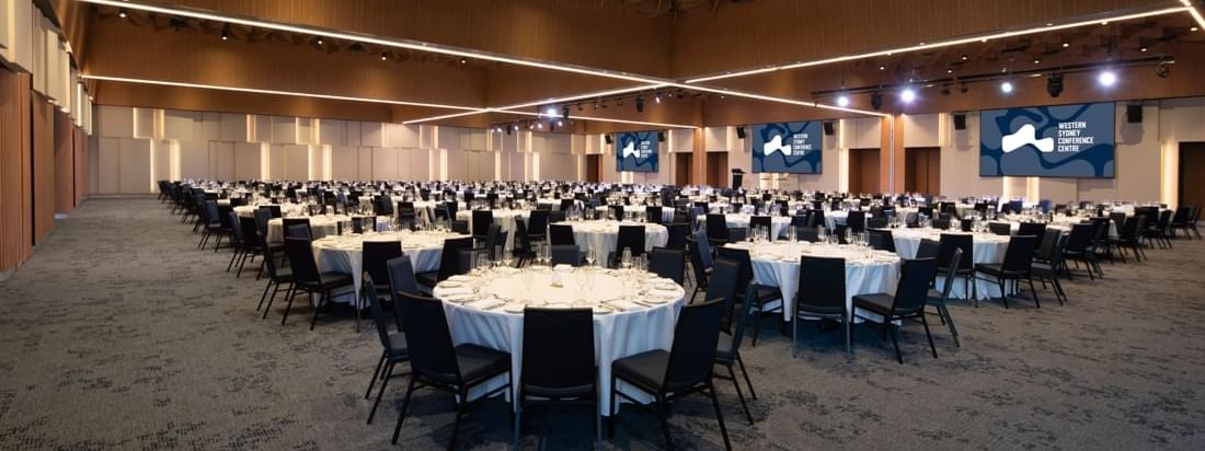 Western Sydney Conference Centre conference set up 