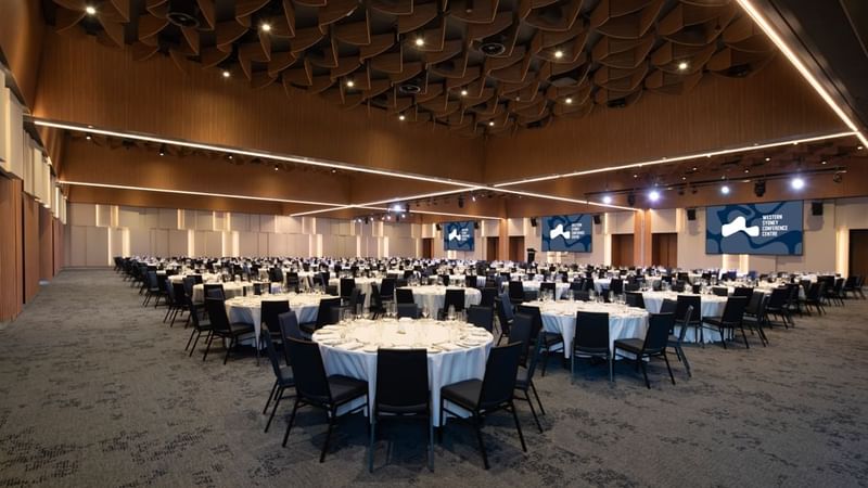 Western Sydney Conference Centre conference set up 
