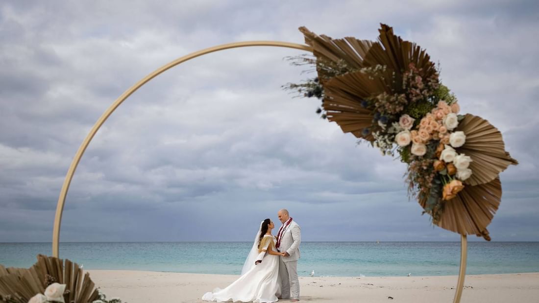 Bunker Bay Elopement on the beach