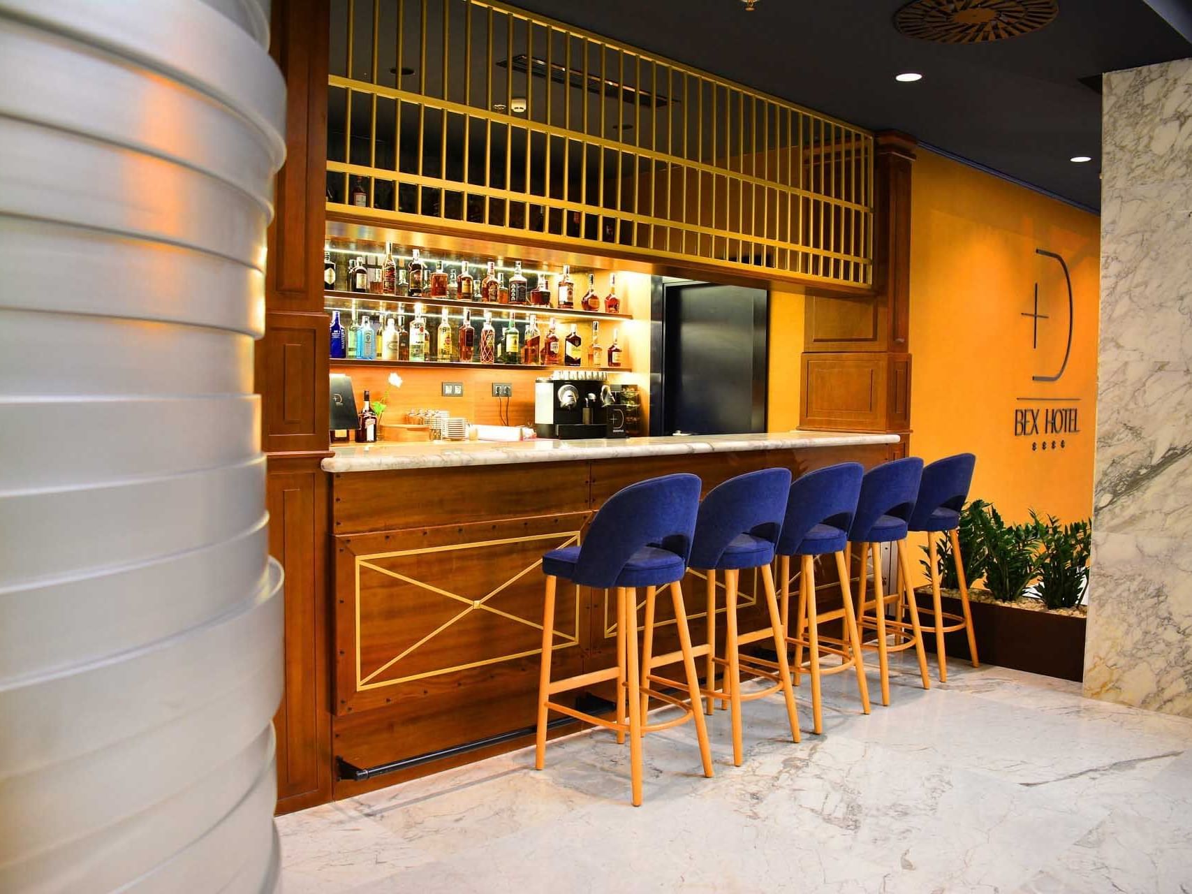 Lobby bar The Vault en hotel Design Plus Bex