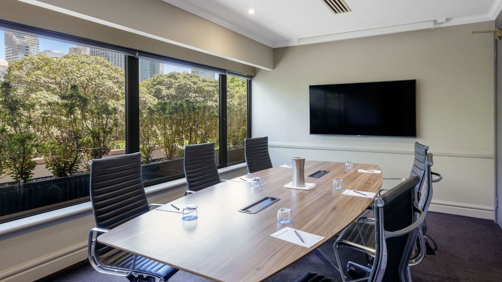 Busby Board Room at Pullman Sydney Hyde Park