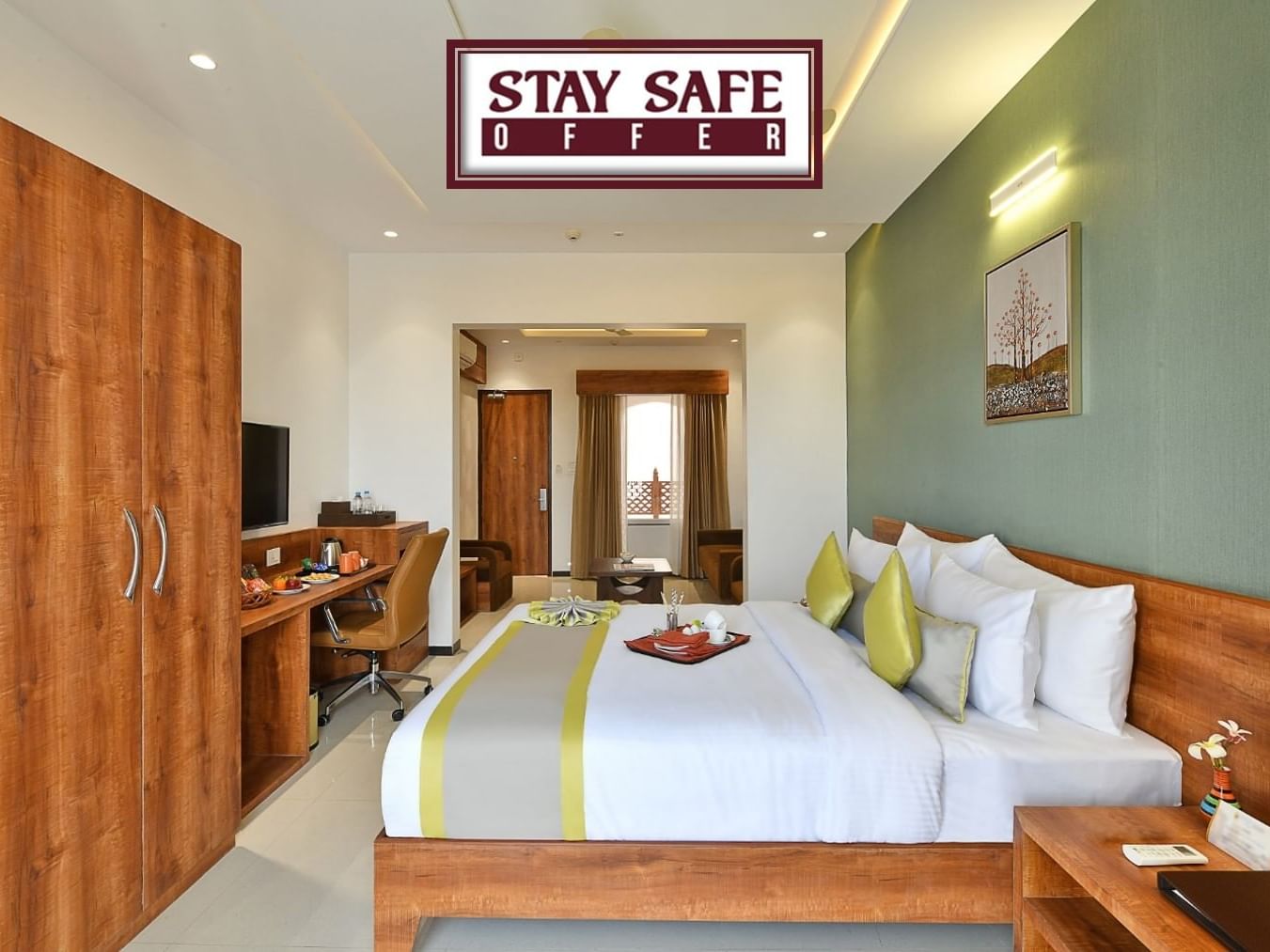 Stay Safe Offer poster at Eastin Hotels