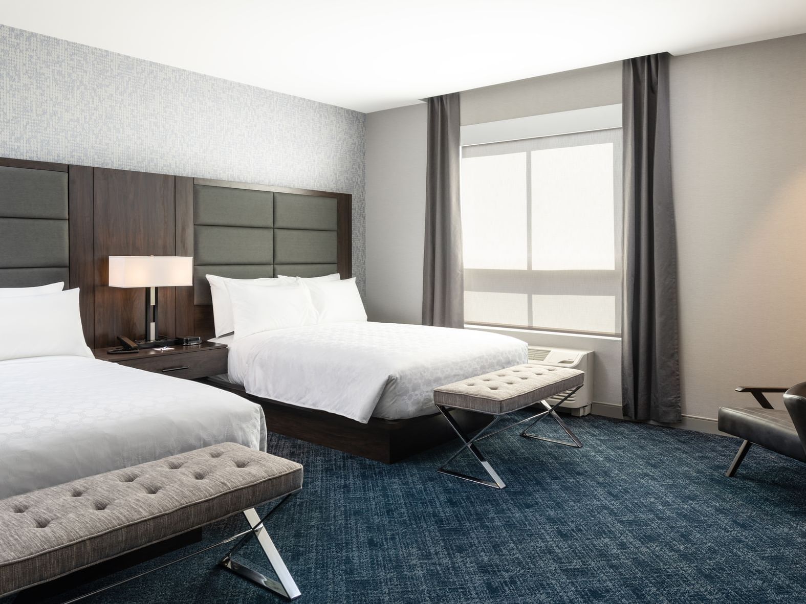 two ada double beds