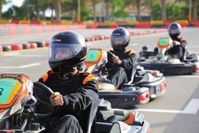 Go karting race track near Bay La Sun Hotel & Marina