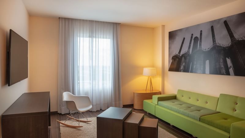 Livingroom in Master Suite at Fiesta Inn Monterrey Fundidora