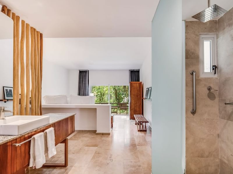 View of Casita 1 King at The Explorean Cozumel