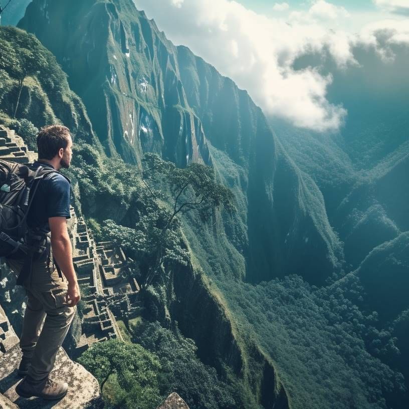 Explorando el Huayna Picchu