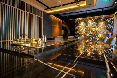 Interior of ITO Restaurant at Hotel Éclat Beijing