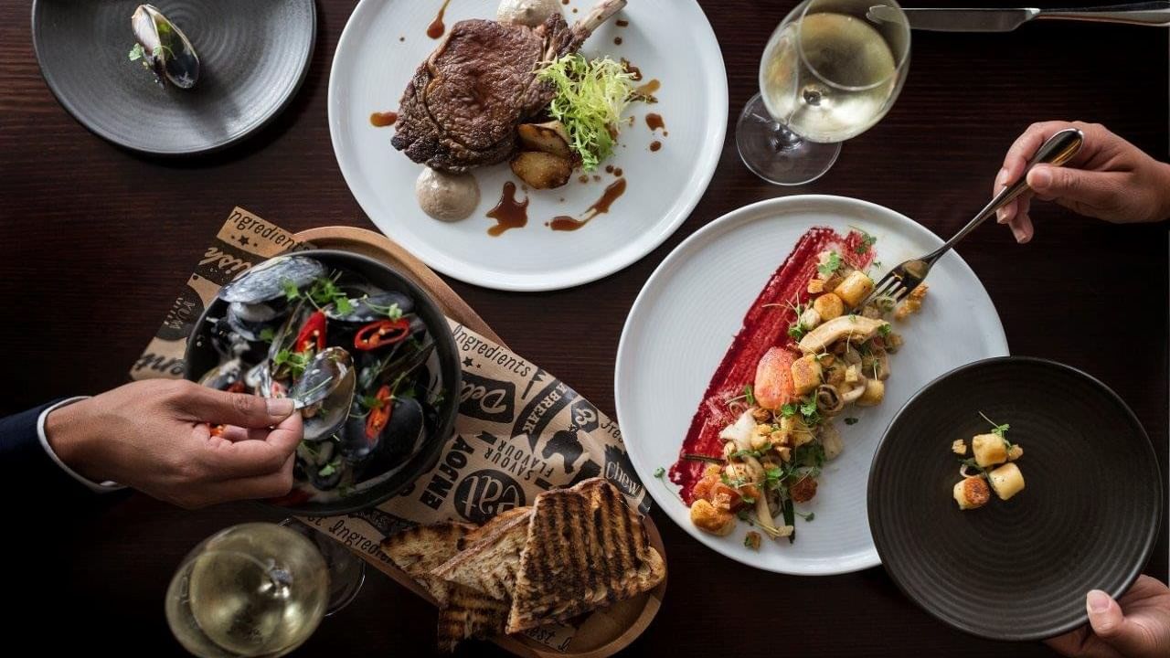 Delicious food at Pullman Sydney Olympic park