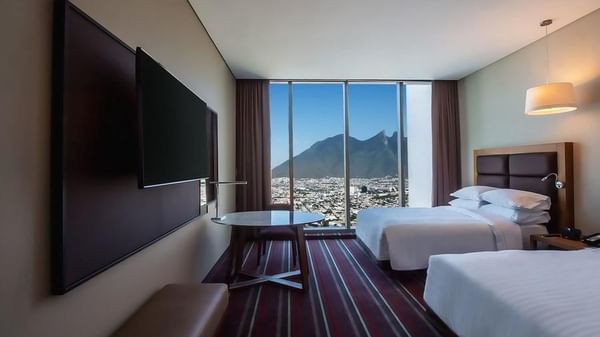 Bed & lounge area, Fiesta Club 2 Doble en FA Hotels & Resorts