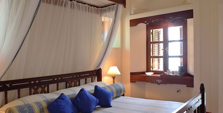 Interior of the Standard Room at Zanzibar Serena Hotel