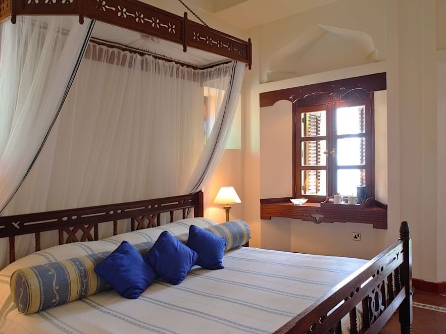 Interior of the Standard Room at Zanzibar Serena Hotel