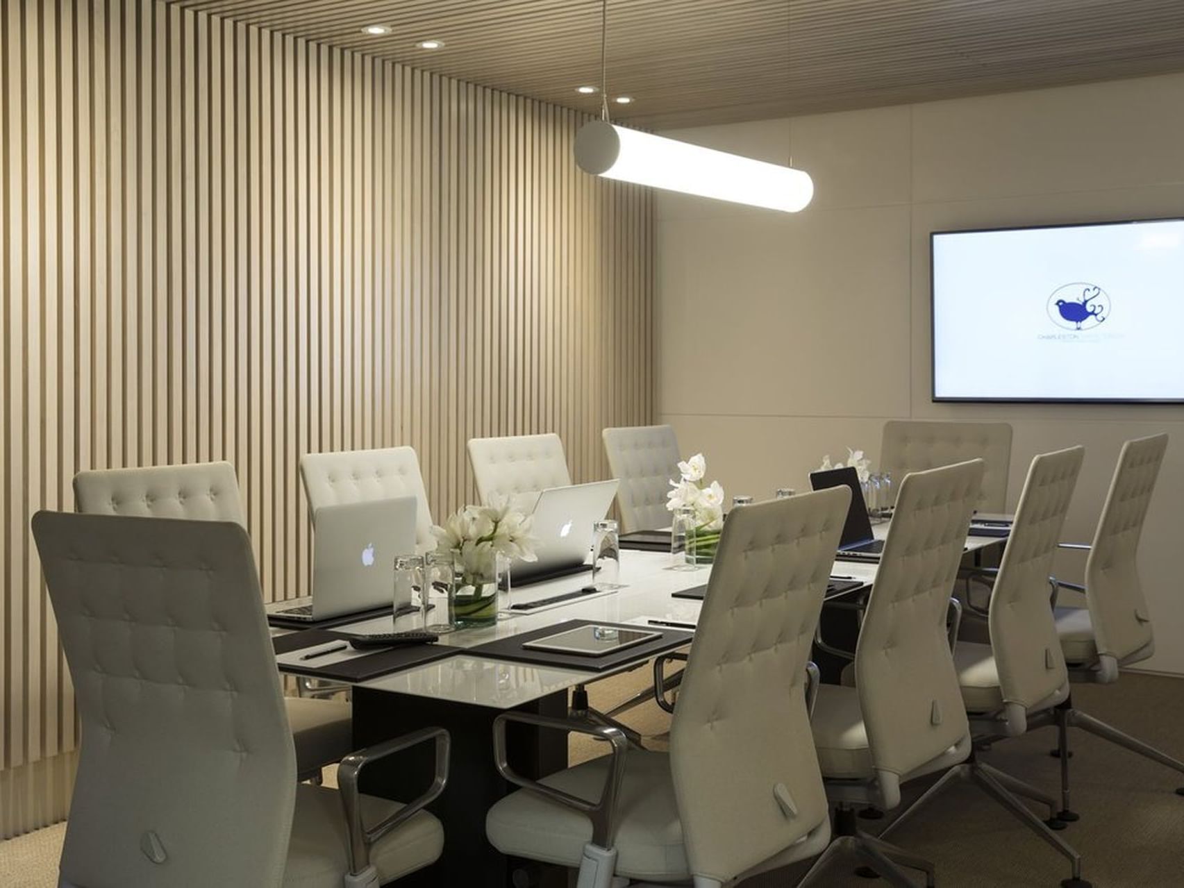Interior of Monastery meeting room at Hotel Charleston