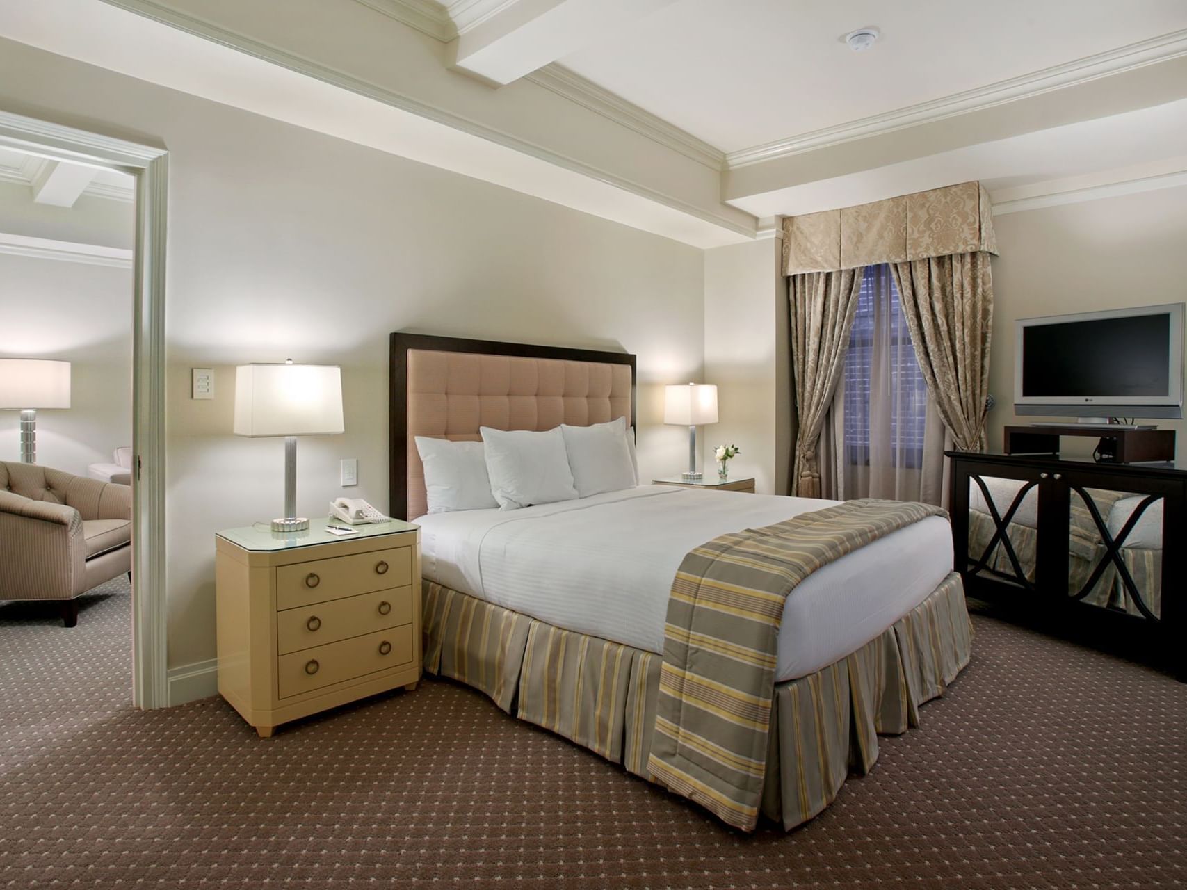Premier Suite Interior Bedroom