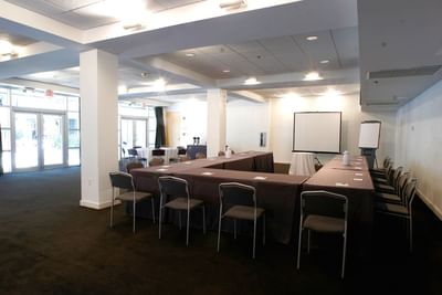 Bamboo room arranged for an event at Albion Miami Beach