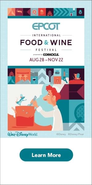 EPCOT International Festival of the Arts Ad, get your Disney World tickets here.