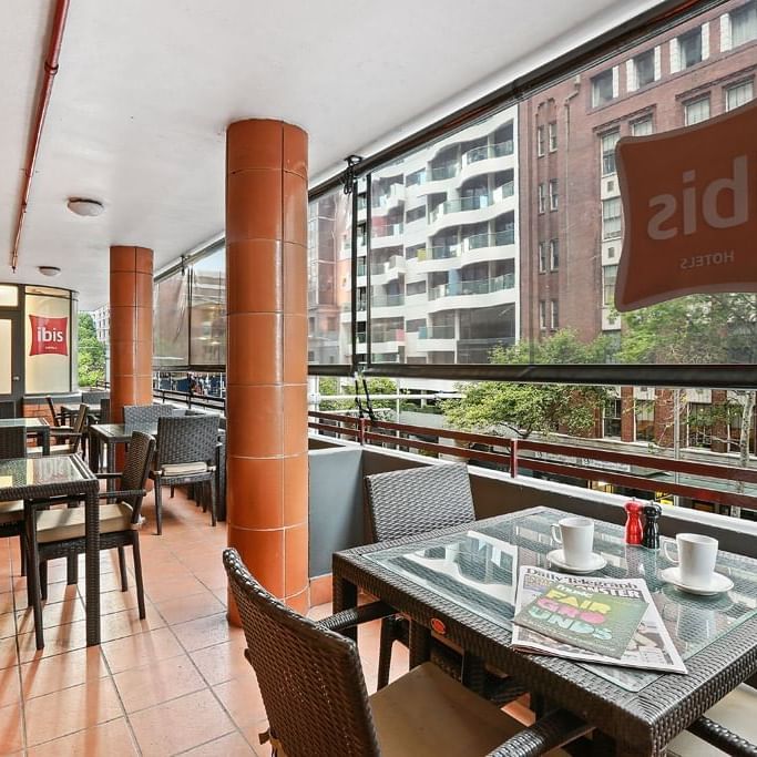 Dining Area at the Ibis Sydney World Square