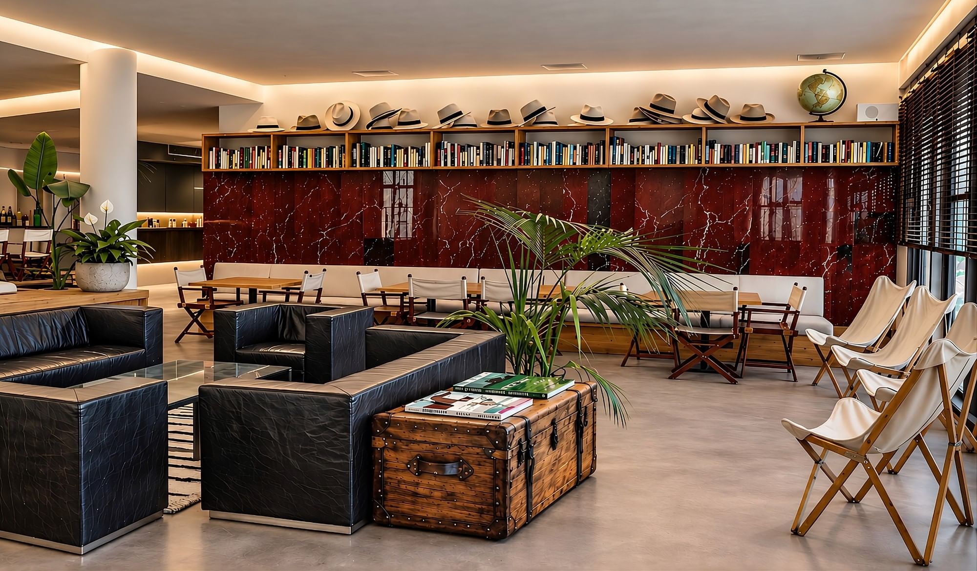 The lounge at Precise House Montaperti Siena