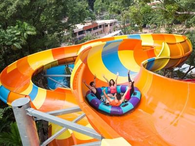 Water slide at Sunway Lagoon near Sunway Lagoon Hotel
