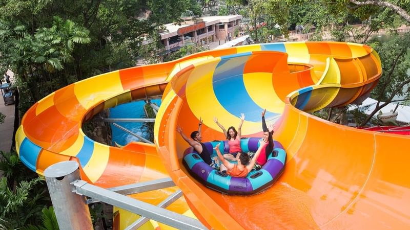 Water slide at Sunway Lagoon near Sunway Lagoon Hotel