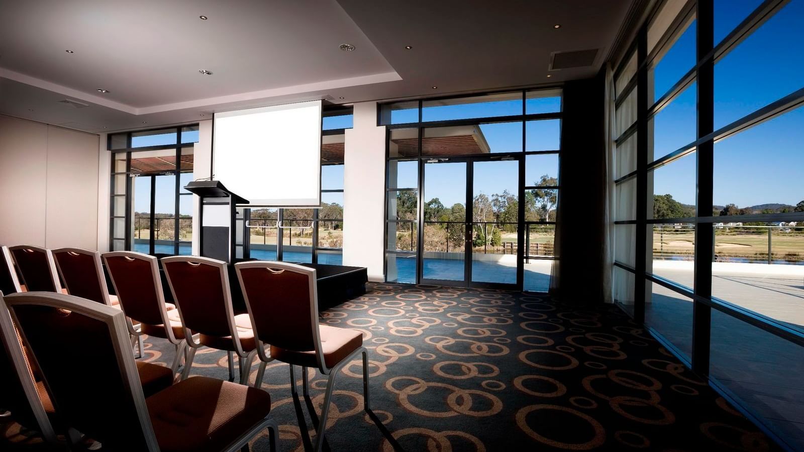 Kooindah 1 meeting hall at Mercure Kooindah Waters